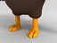 eagle character cartoon rigged 3D