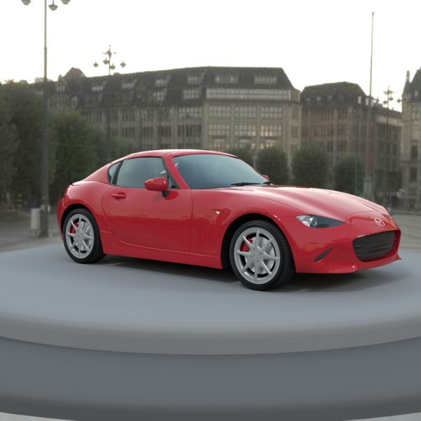 3D mazda mx 5 hardtop