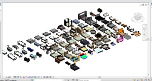 82 beds patient 3D model