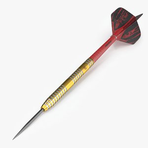 3D winmau steel tip dart model