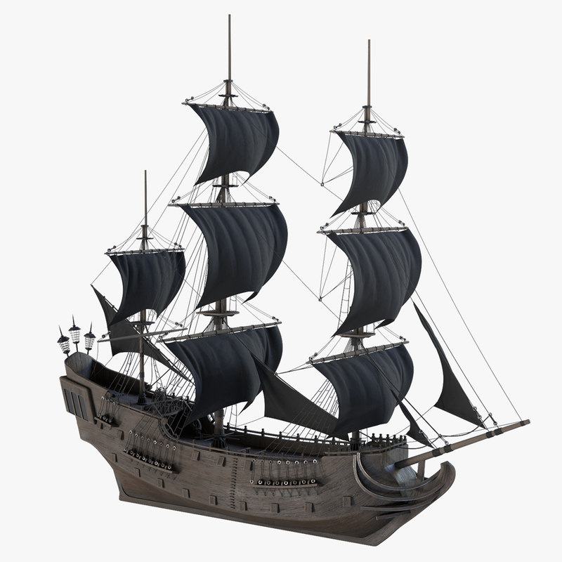 Ship Black Pearl 3d Turbosquid 1274809