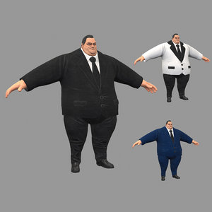 fat 3D model