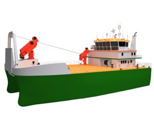 3D service vessel