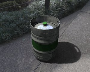 3D beer barrel