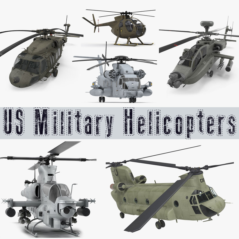 3d helicopters