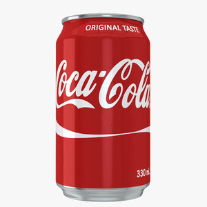 3D coca cola drink