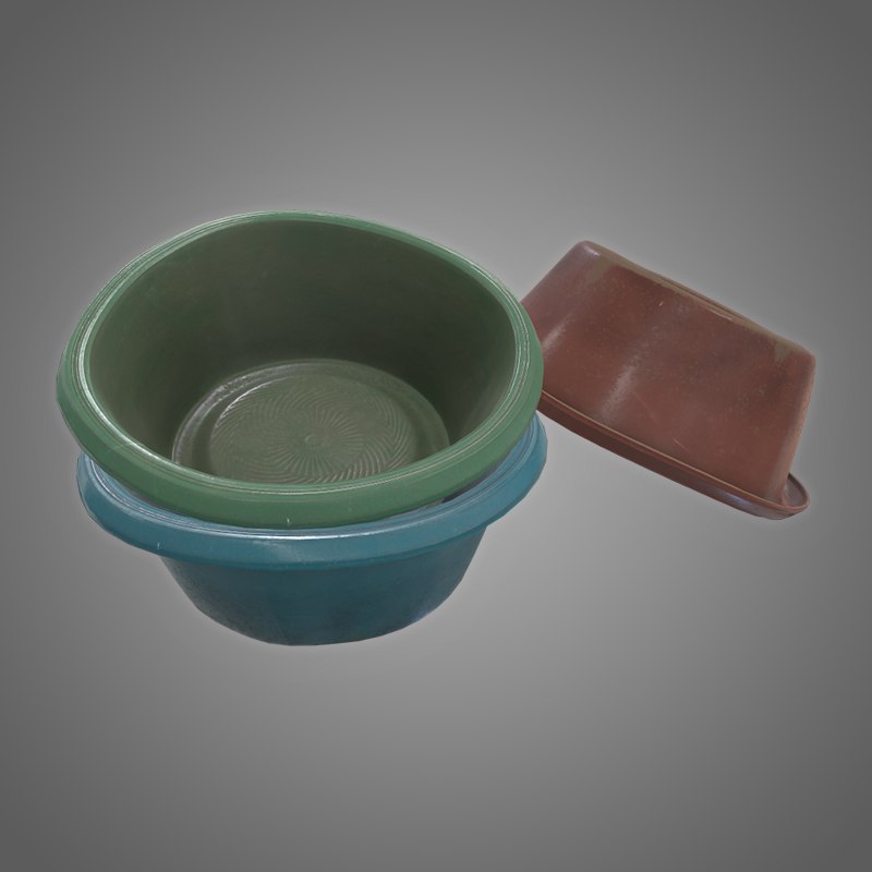 plastic wash bowl