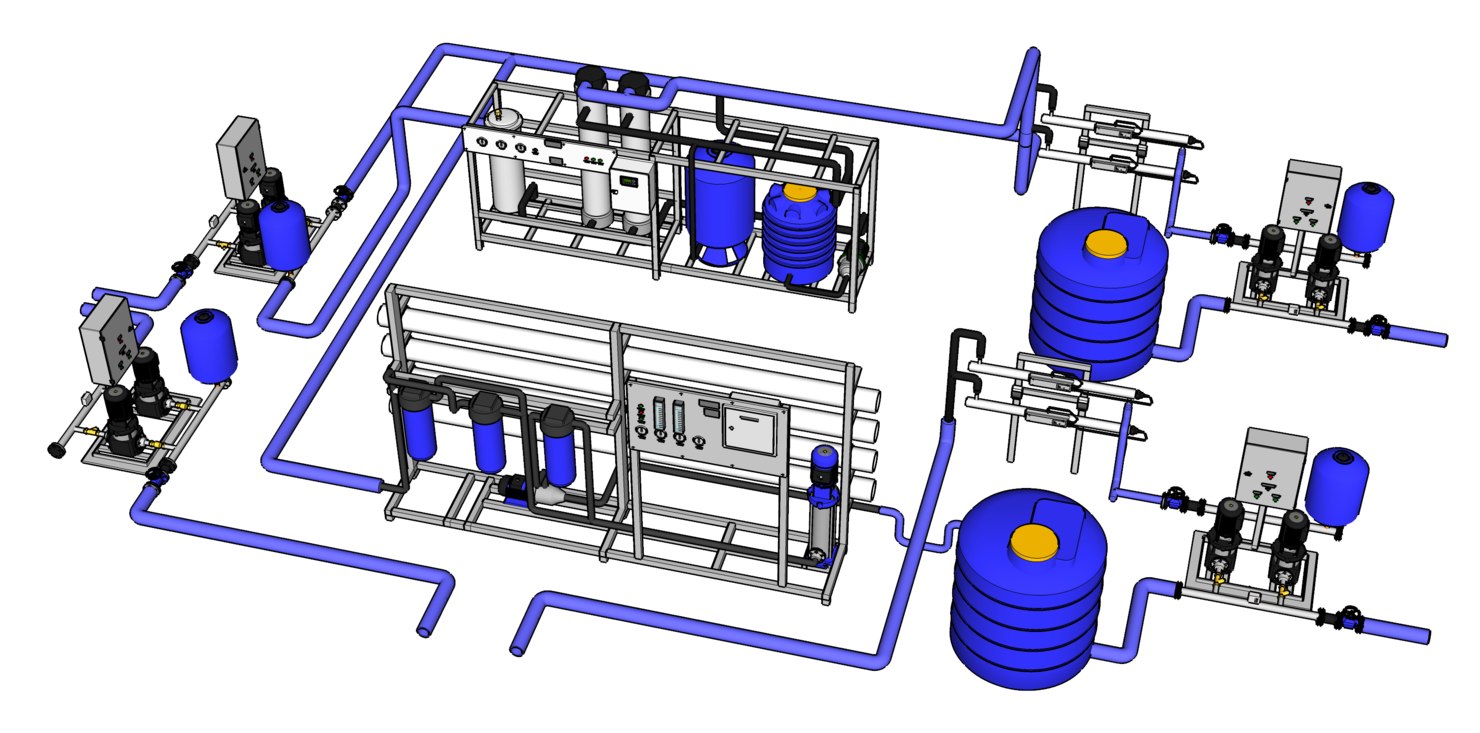 Water station. Насосная станция . Sketchup. Water Station 3d PNG. Water Electric Station 3d PNG.