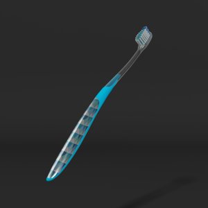 3D tooth brush toothbrush model