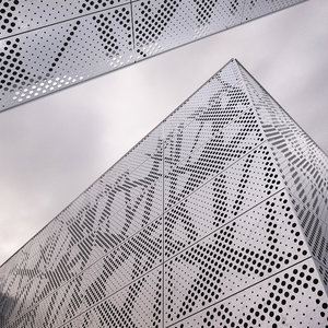 architectural perforated metal 3D