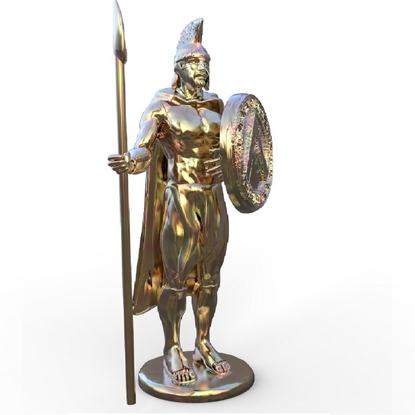 Leonidas Statue Model Turbosquid