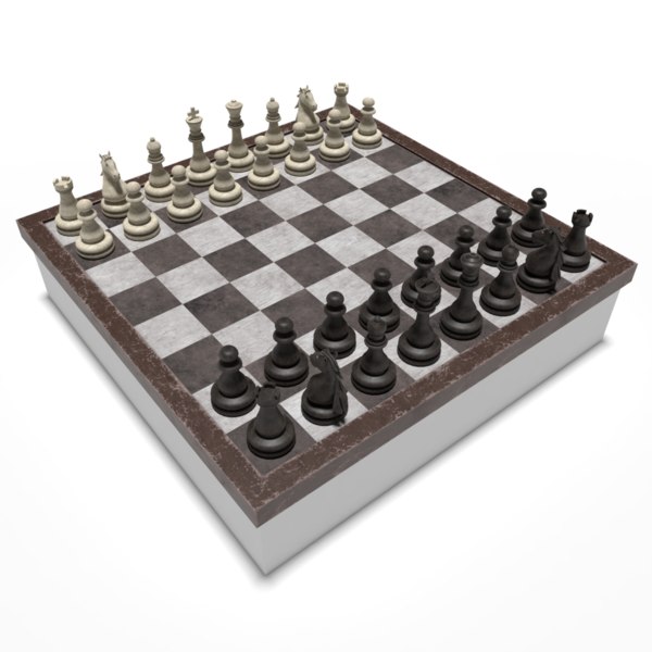 3d models chess