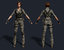 army girl 3D model