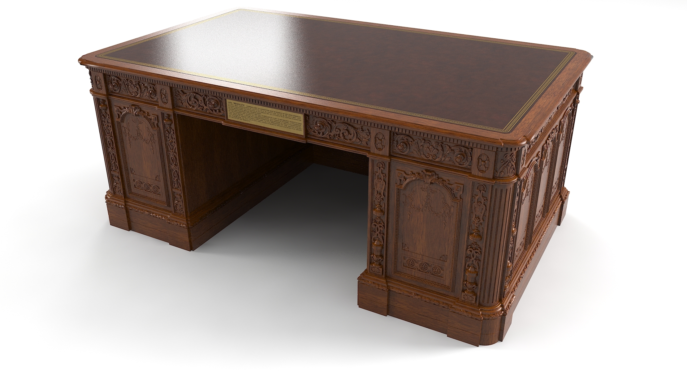 3D resolute desk TurboSquid 1275594
