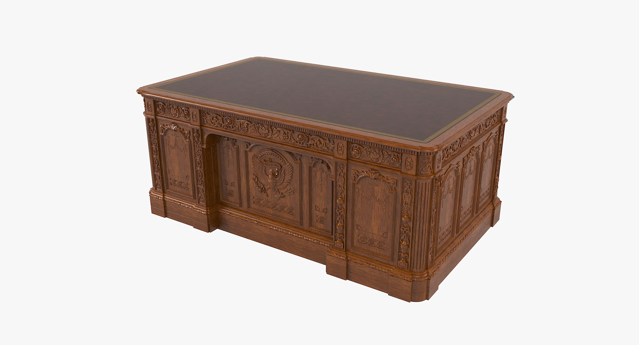 3d Resolute Desk Turbosquid 1275594