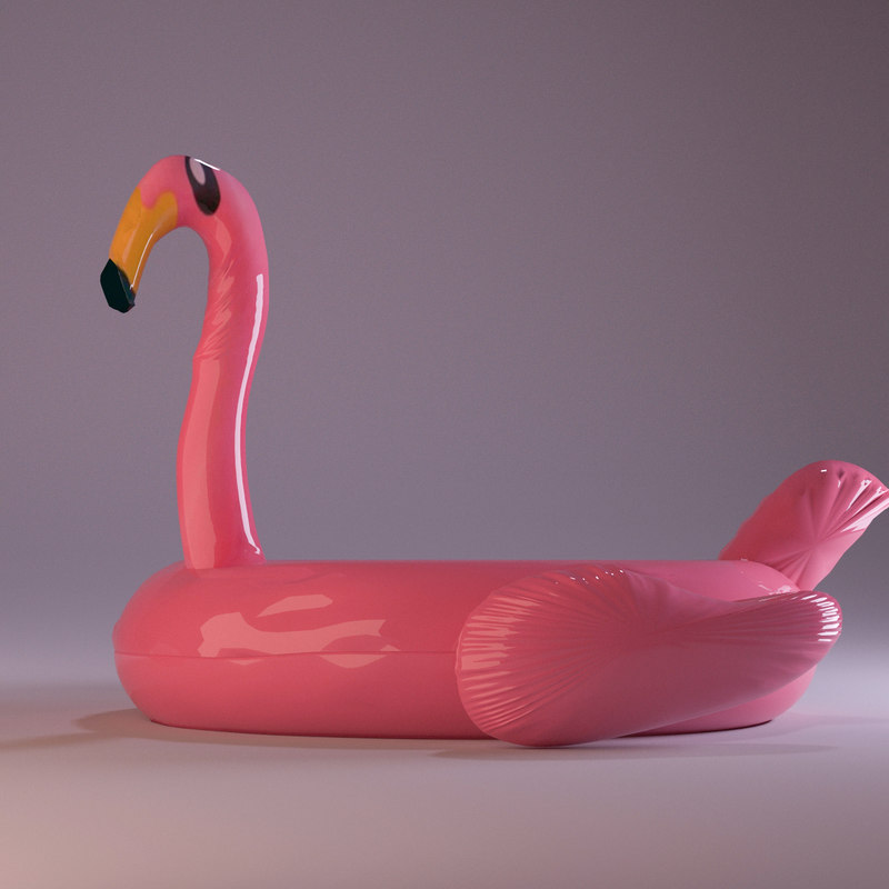 flamingo chlorine floater