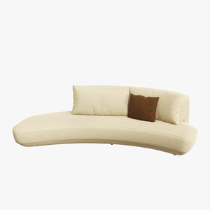 curved sofa massimo castagna 3D model