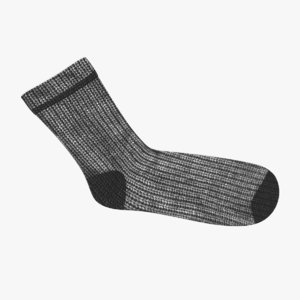 3D winter sock