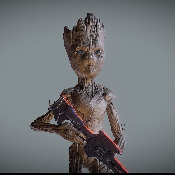 Groot 3d Models For Download Turbosquid 4620