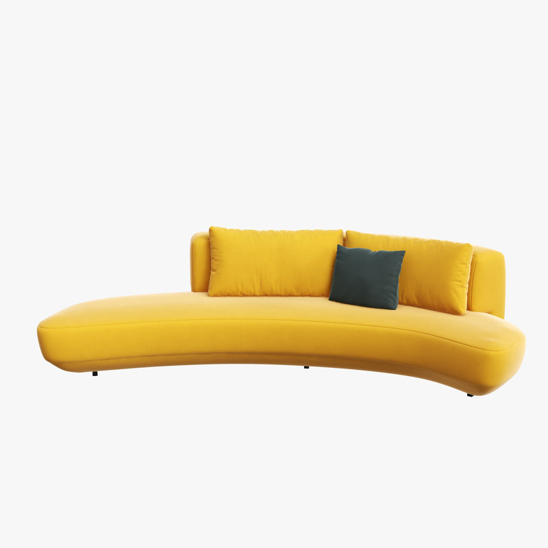 Audrey curved sofa interior model - TurboSquid 1275893 Audrey curved sofa interior model - TurboSquid 1275893