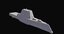 3D model zumwalt class stealth destroyer