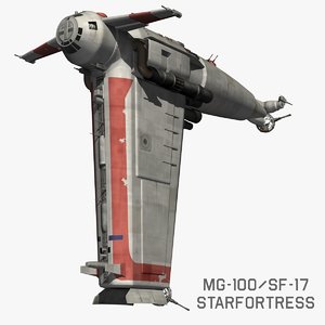 3D starfortress star wars
