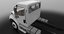 realistic freightliner m2 chassis 3D model