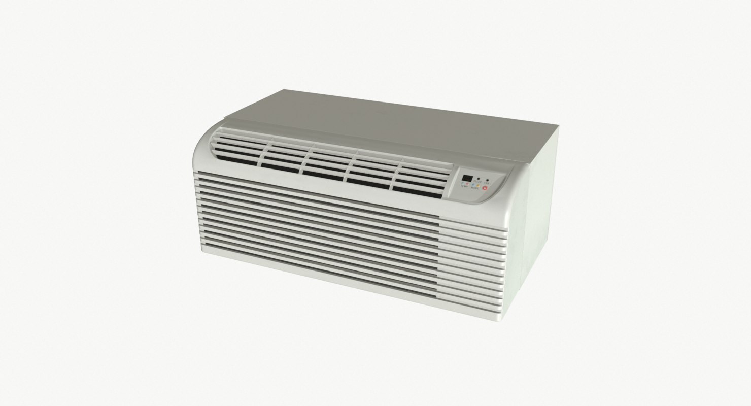 3d air conditioner model maya