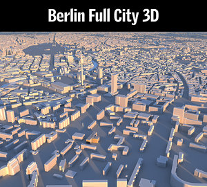 berlin city 3D model