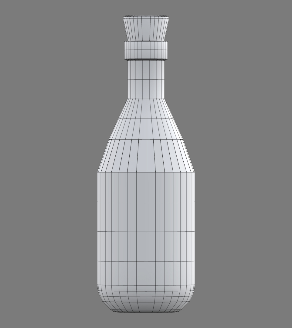 酒瓶3d模型