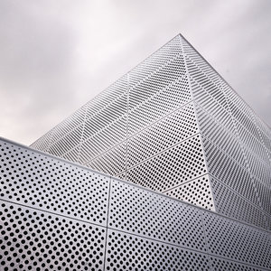 3D architectural perforated metal