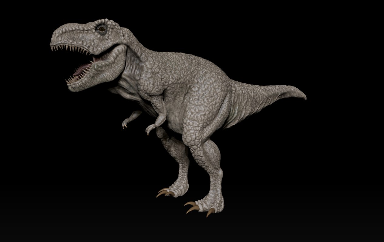 t rex 3d model