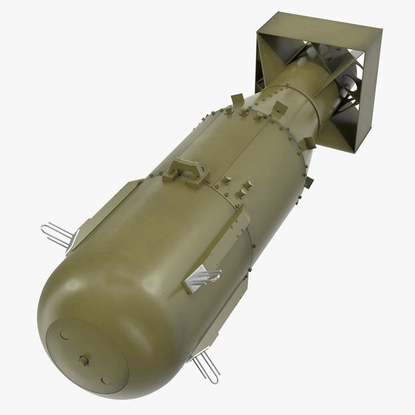 an-m64 bomb 3d model