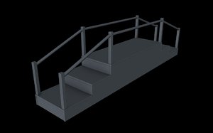 stairs montessori 3D model