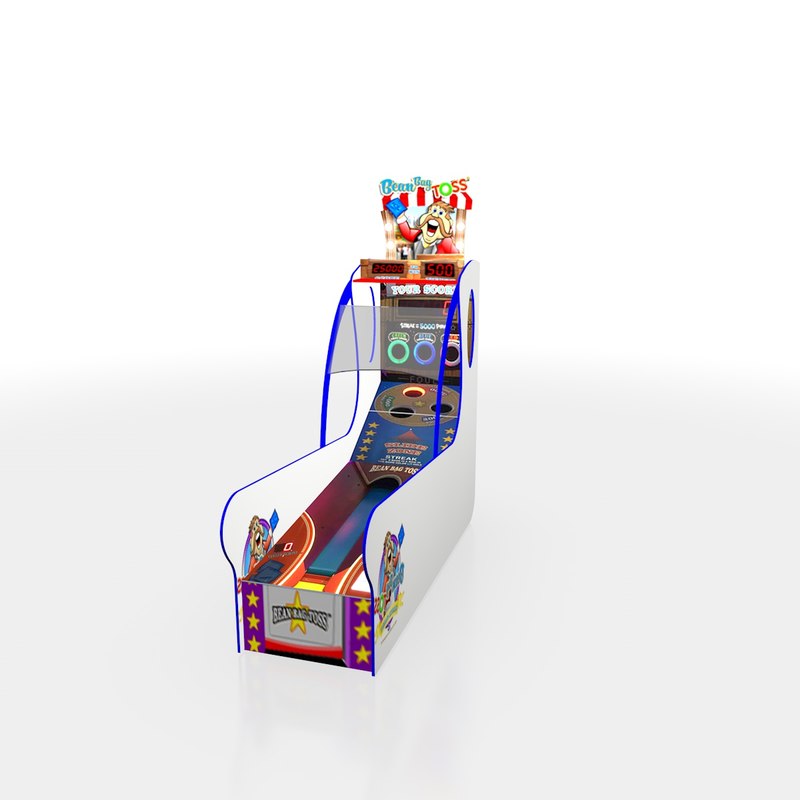 Bean bag toss arcade 3D model TurboSquid 1276569