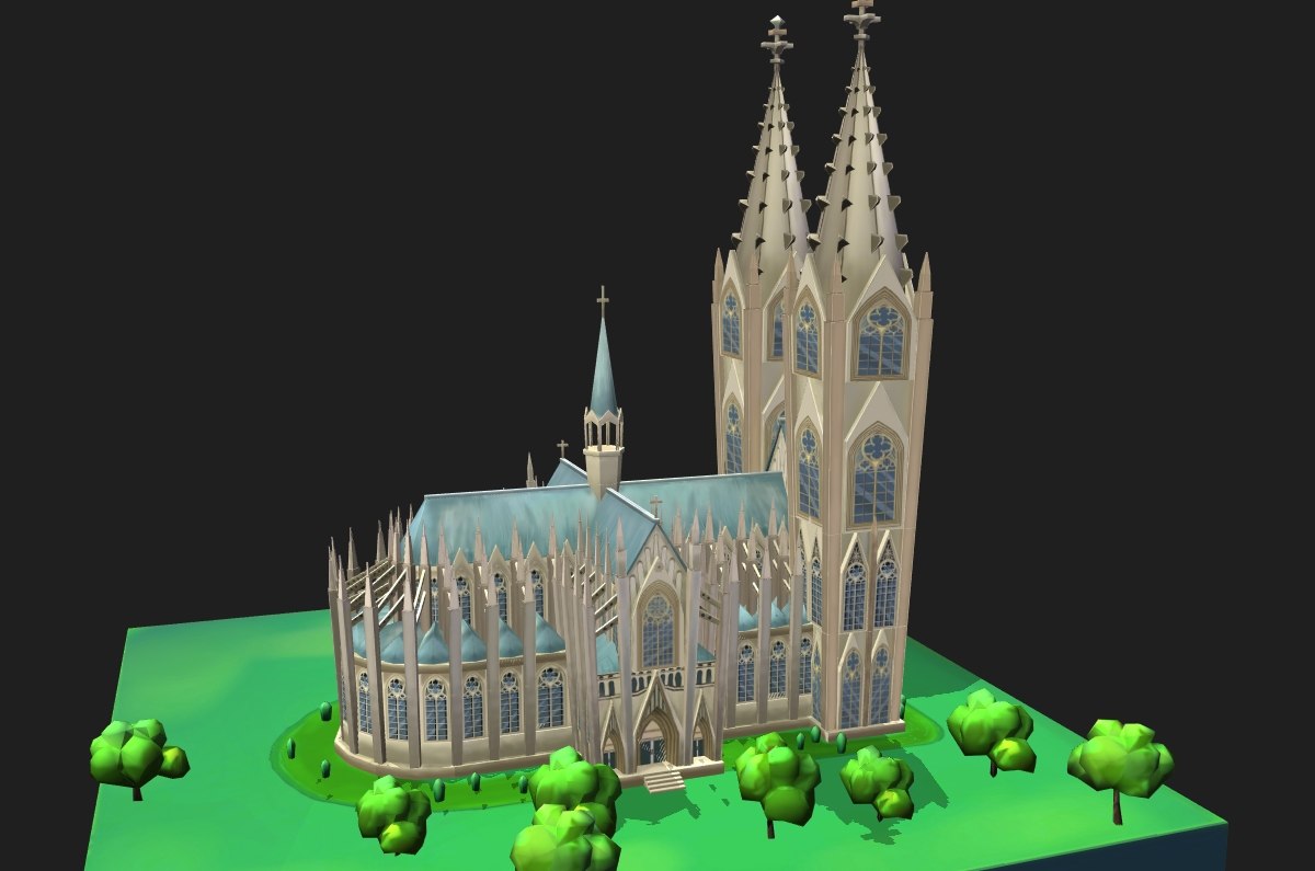 Brand New Revell Cologne Cathedral 3D Model Kit 