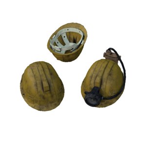 miner s helmet 3D model