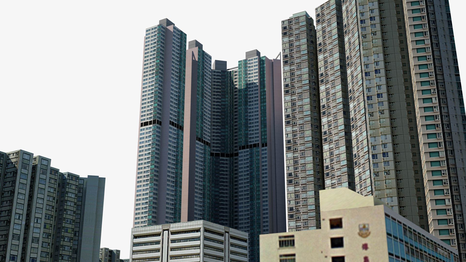 香港摩天大楼vol.13d模型