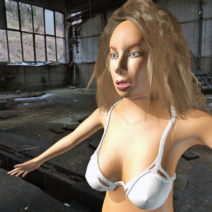 3D model woman renata