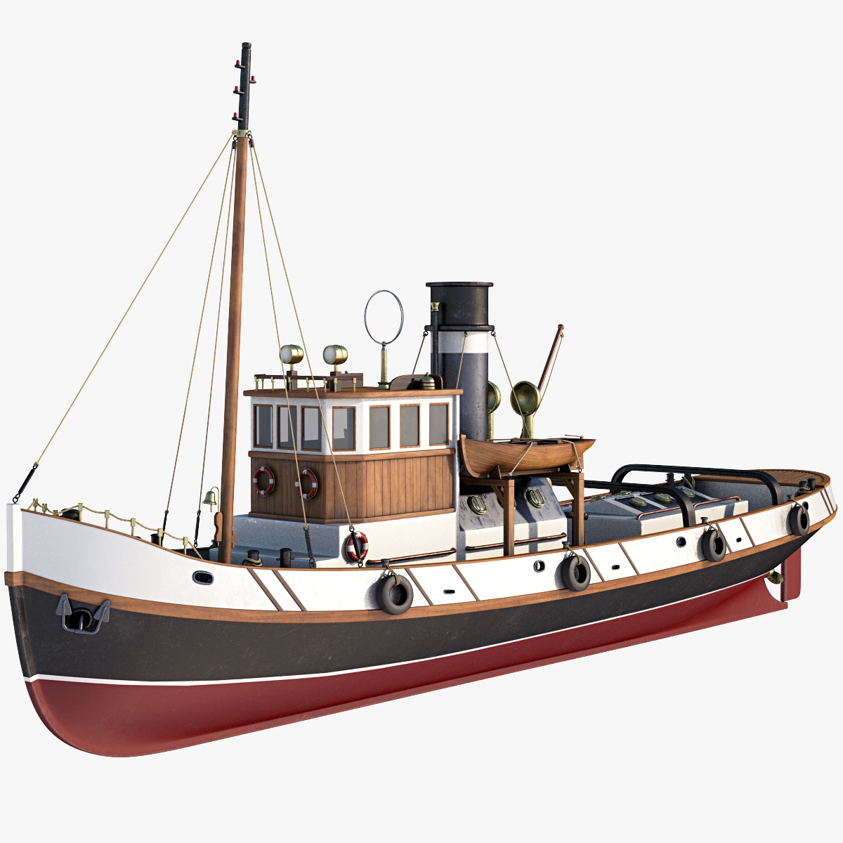 Ulises tugboat 3D model - TurboSquid 1277039