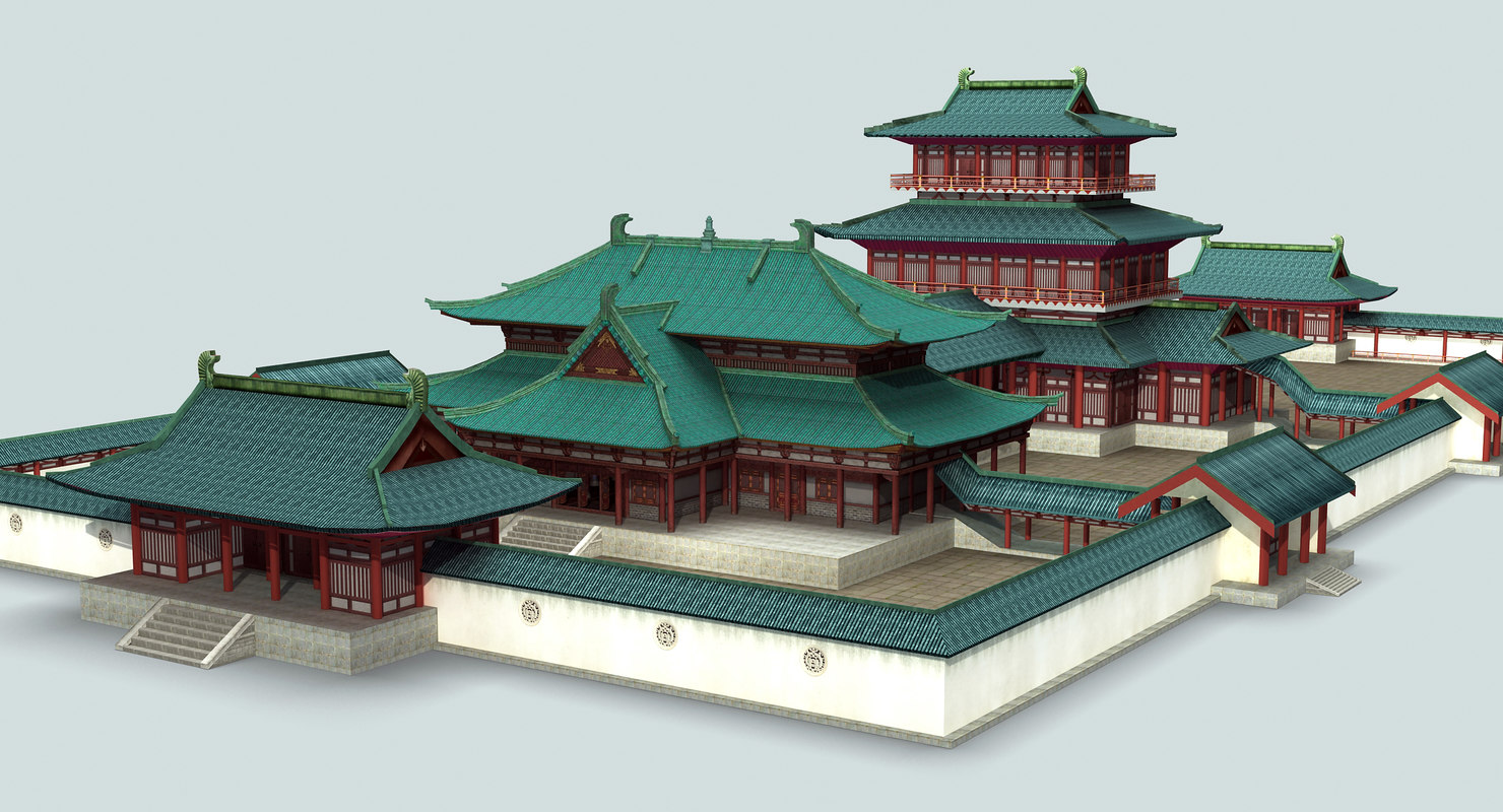 3d Chinese Architectural Palace Model Ancient Chinese - vrogue.co