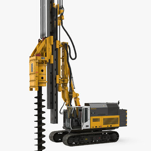 3D drill machine bauer rg16t model