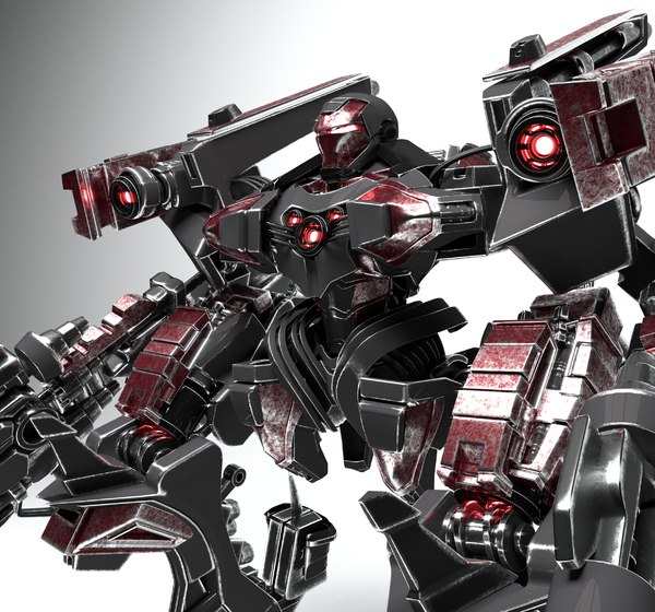 ロボットデザインmk 0033dモデル Turbosquid