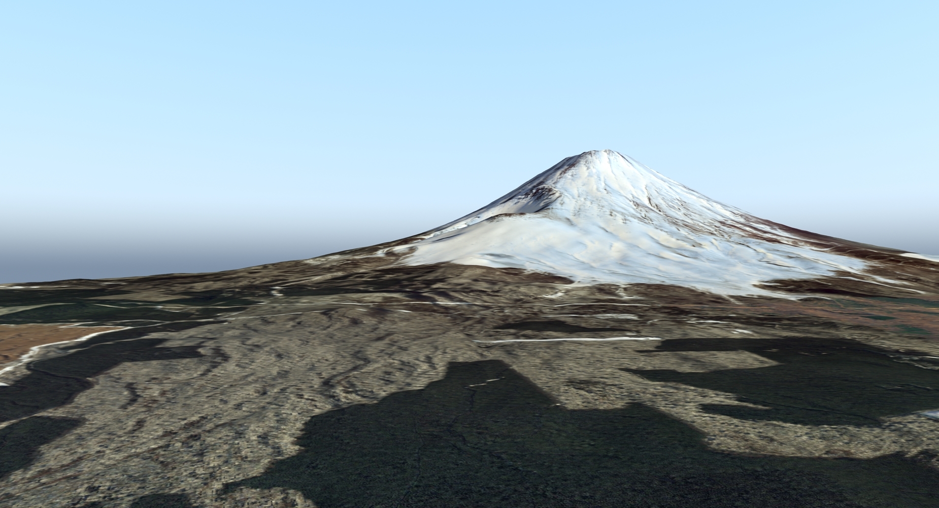 Mount fuji 30 x 3D model TurboSquid 1277333