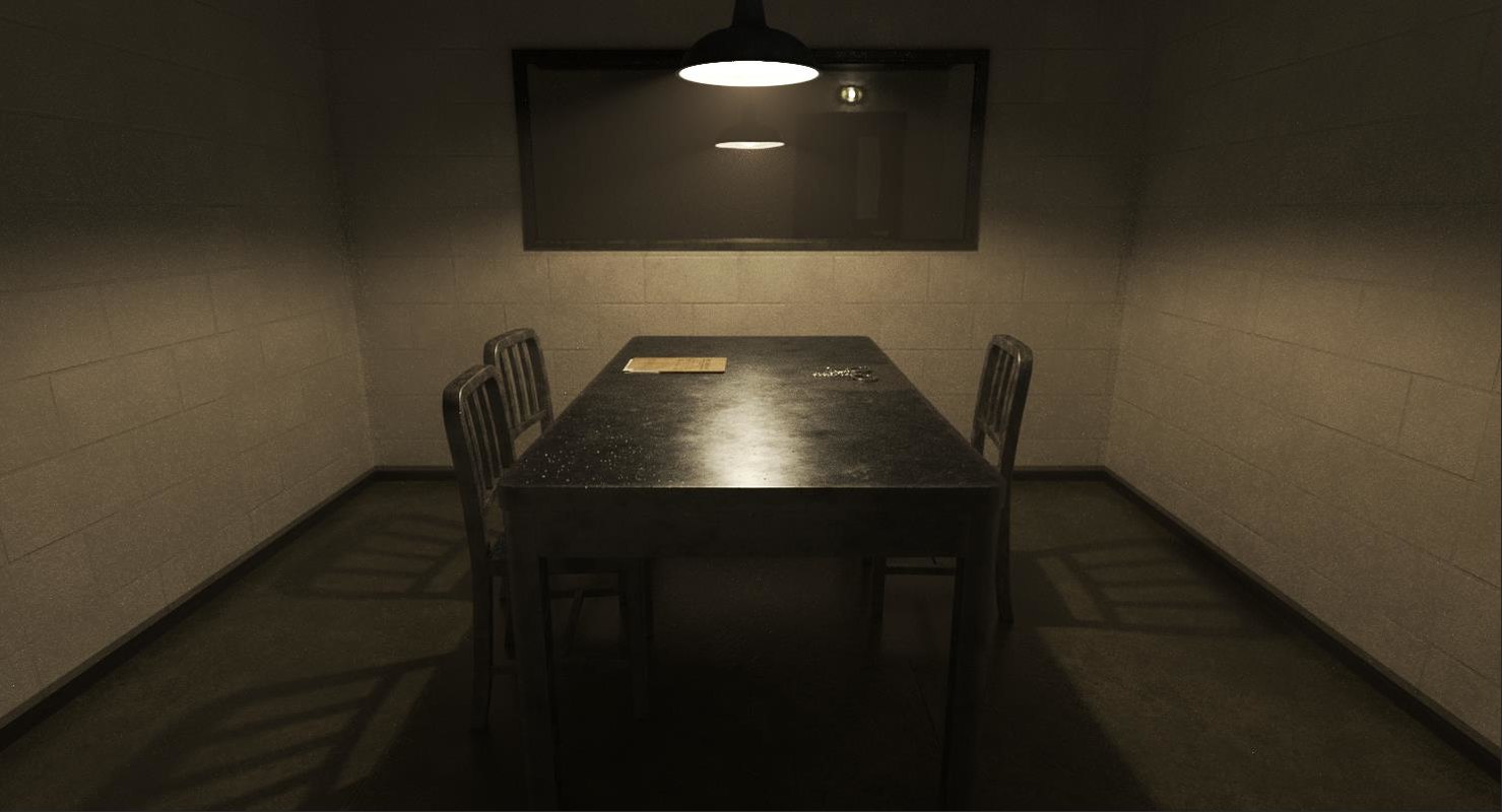 3D model interrogation room - TurboSquid 1277362