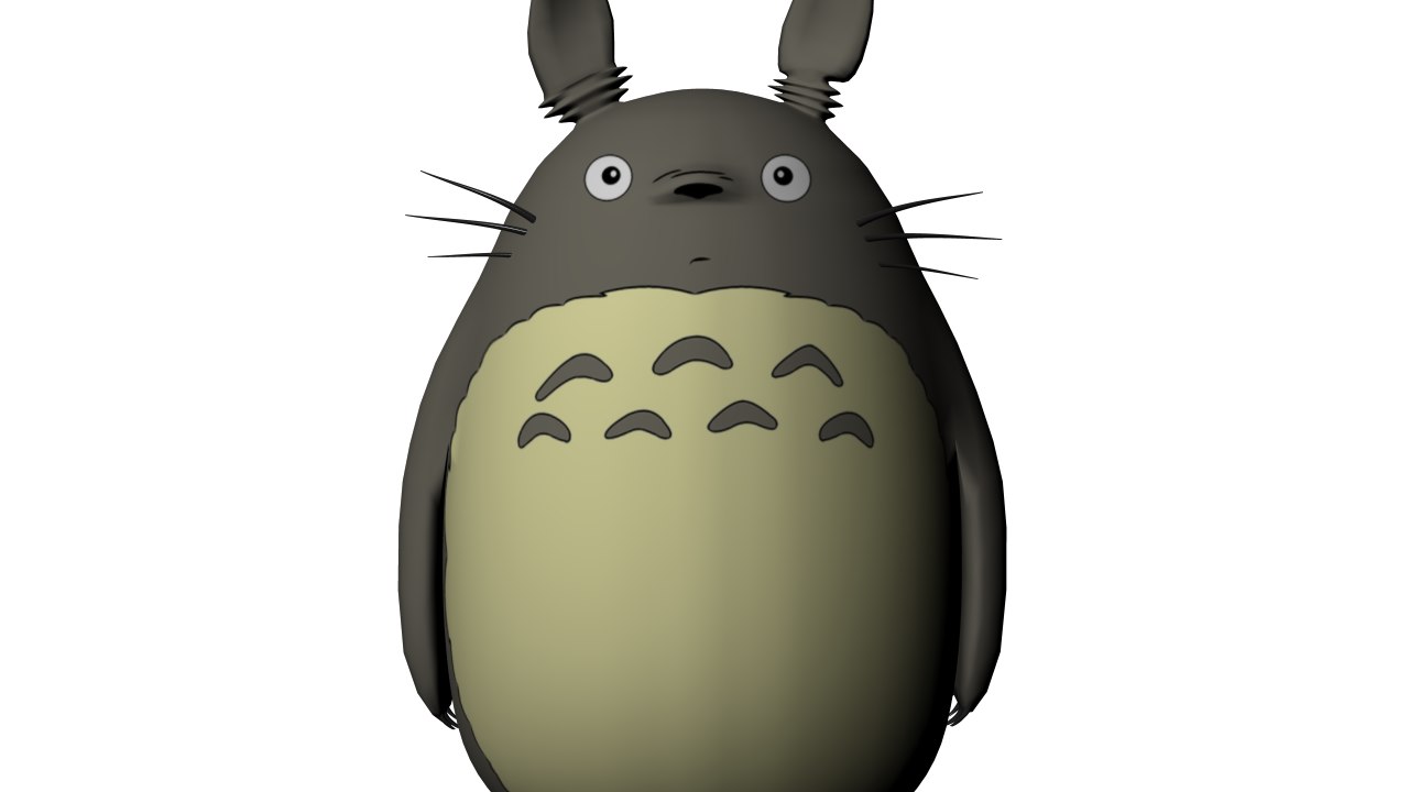 3D totoro neighbour hayao - TurboSquid 1277521