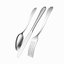 common cutlery table knife fork 3D