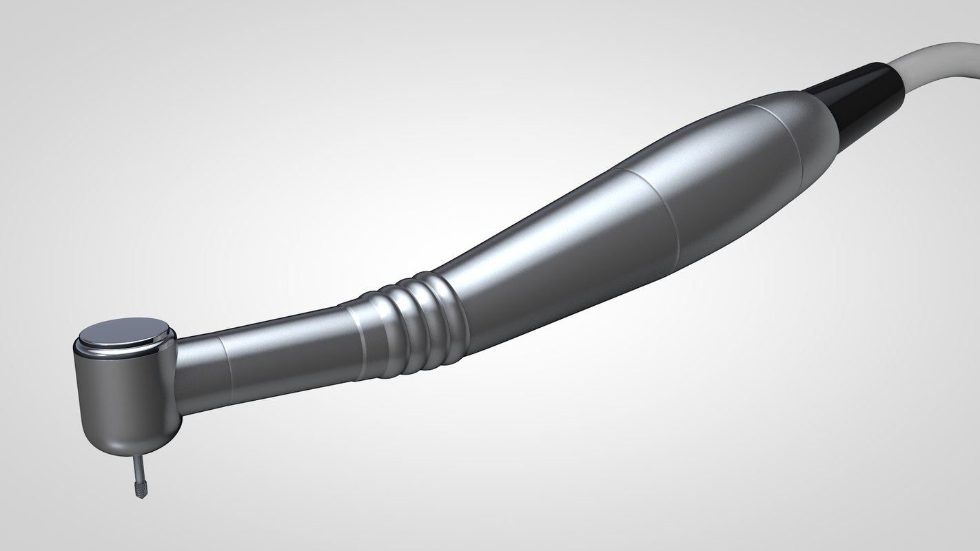 handpiece dental drill 3d