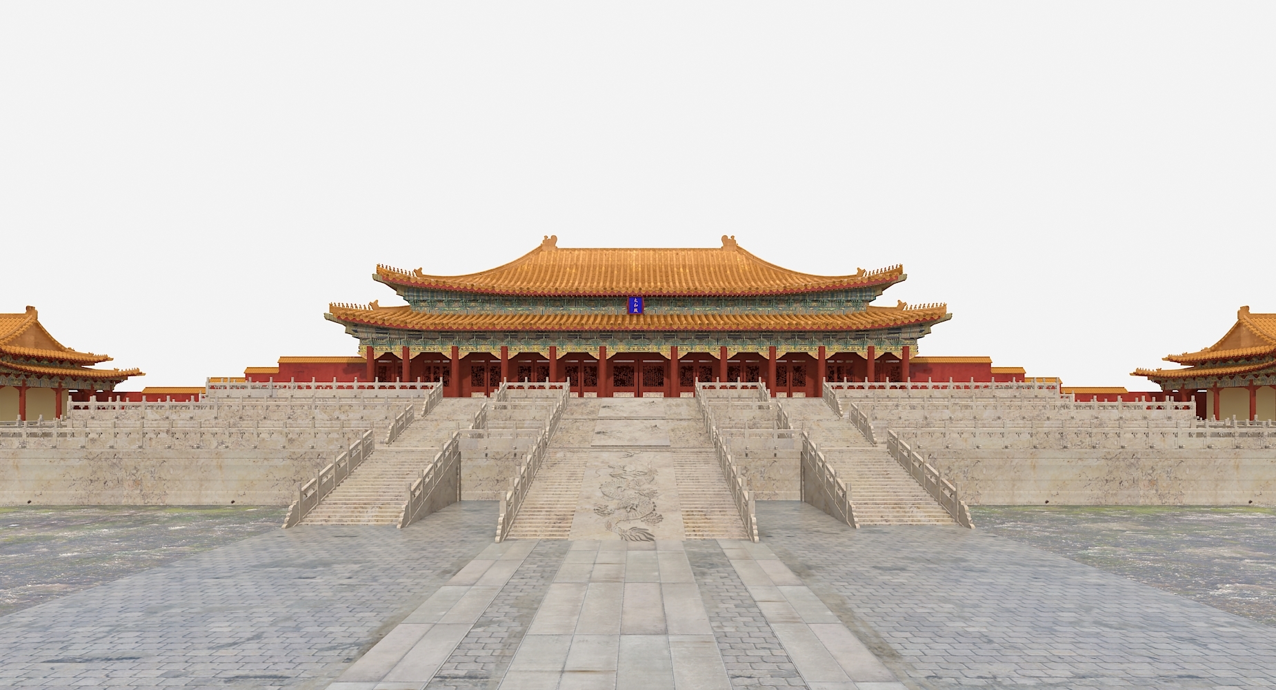 中国古代宫殿3d模型