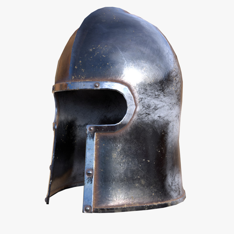 3D model medieval helmets TurboSquid 1278077